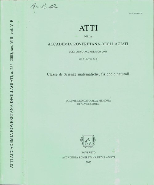 Atti della Accademia Roveretana degli Agiati