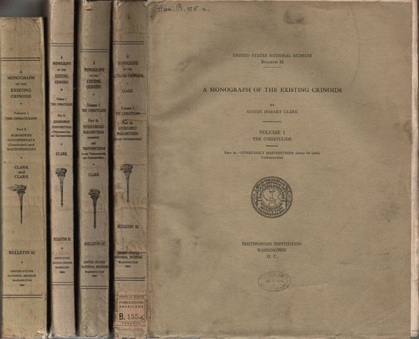 A monograph of the existing Crinoids