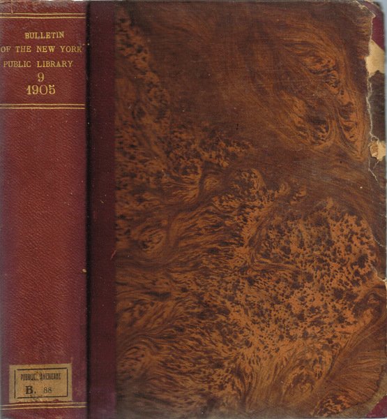 Bulletin of the New York Public Library