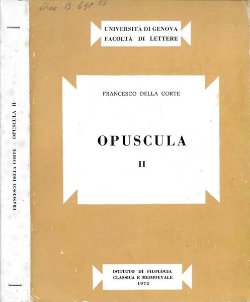 Opuscula II