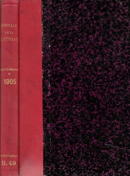 Giornale storico della letteratura italiana