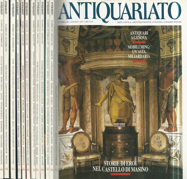 Antiquariato 1997 n. 189-190-191-192-193-194-195-196-197-199-200