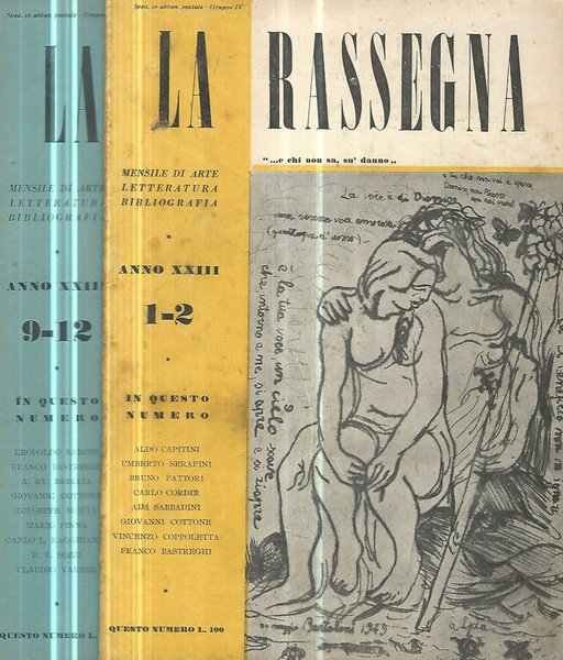 La Rassegna 1954 n. 1-2/9-12