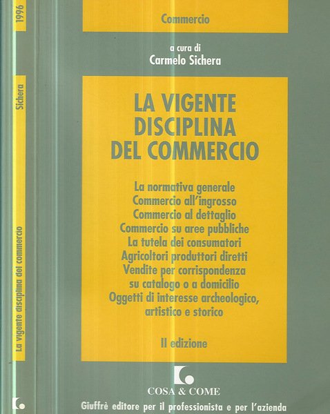 La vigente disciplina del commercio | Immagine principale