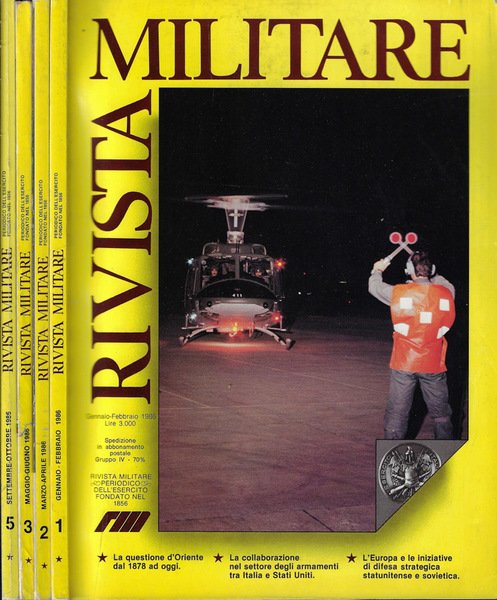 Rivista militare n. 1-2-3-5 Anno 1986