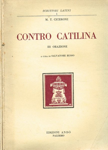 CONTRO CATILINA VOL.III IV