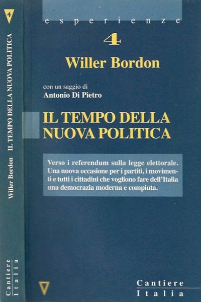 Il tempo della nuova politica