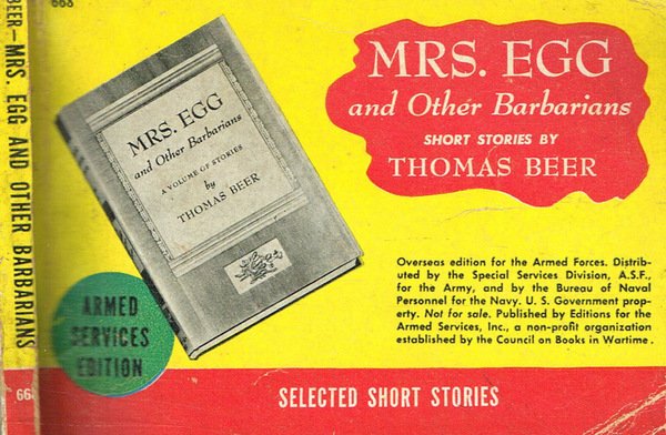 Mrs.Egg and other barbarians