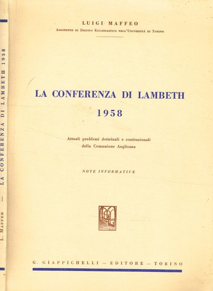 La conferenza di Lambeth 1958