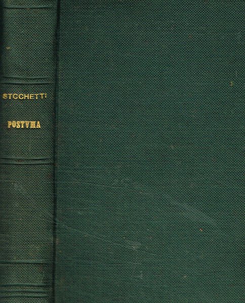 Postuma. Nova polemica