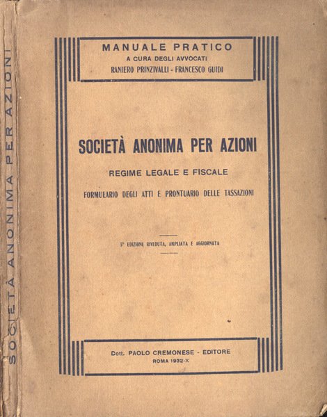 Società anonima per azioni