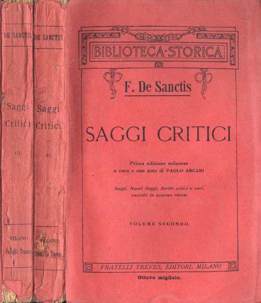 Saggi critici Vol. II - III