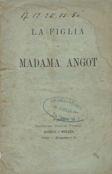 La figlia di Madame Angot
