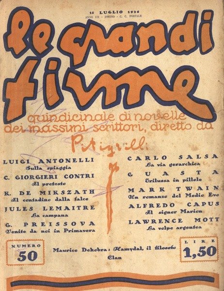 Le grandi firme - Anno III n. 50