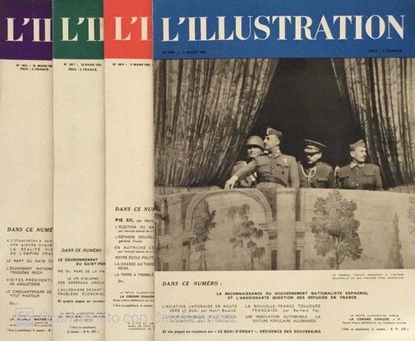 L'Illustration 97 Année - N. 5018 - 5019 e 5021 … | Immagine principale