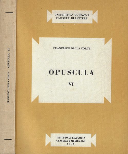 Opuscula VI