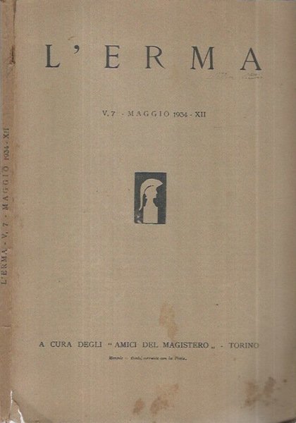 L'erma Maggio 1934 XII