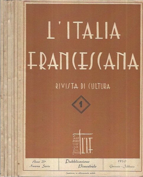 L'Italia Francescana 1950