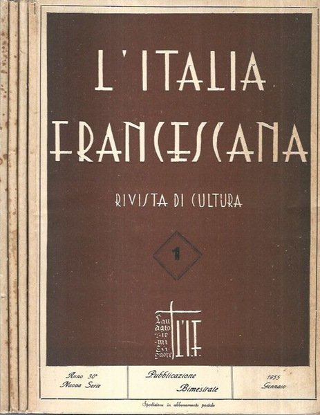 L'Italia Francescana 1955