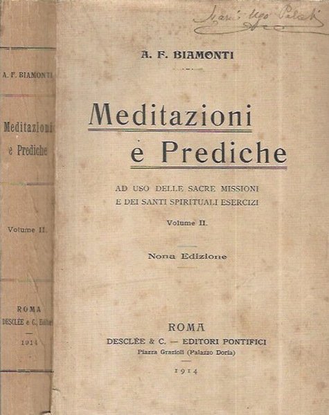 Meditazioni e Prediche | Immagine principale
