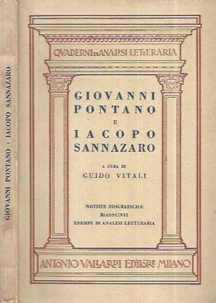 Giovanni Pontano e Iacopo Sannazaro