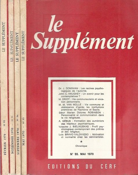 Le supplément 1970