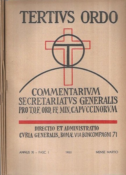 Tertius Ordo Annus XI Fasc. I-II-III-IV 1950