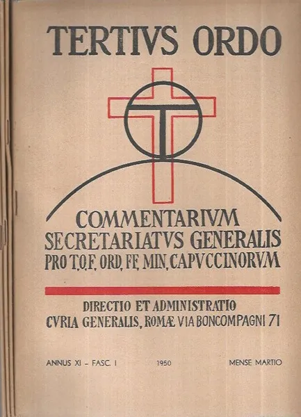 Tertius Ordo Annus XI Fasc. I-II-III-IV 1950