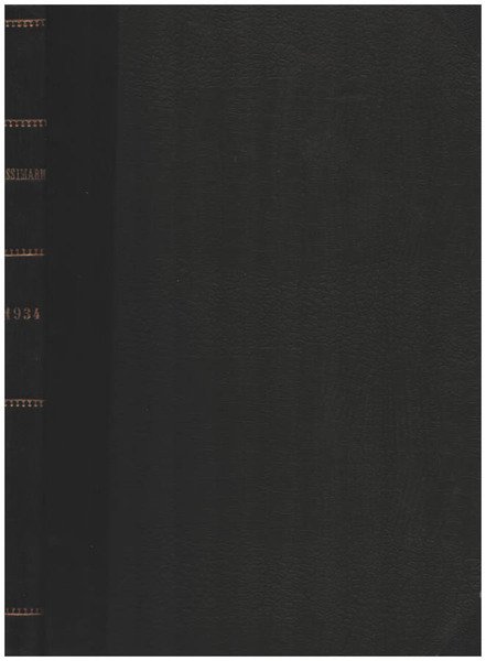 Massimario della Giurisprudenza Italiana Anno 1934