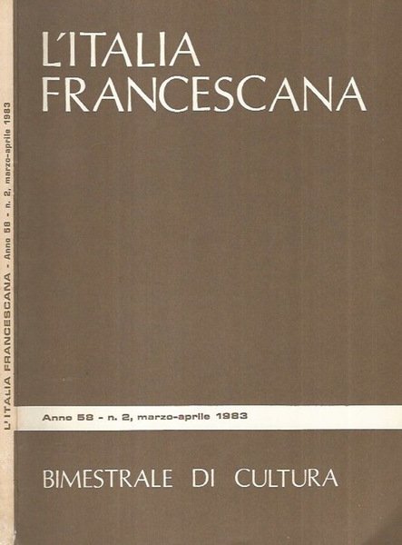L'Italia Francescana