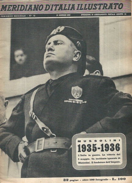 Meridiano d'Italia Illustrato - Anno 1952 n° 12-13-14-16-17-18-19-20