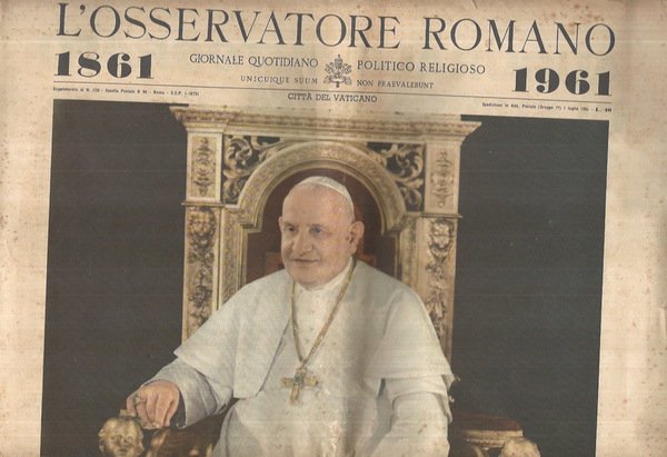 L'Osservatore Romano 1861 - 1961