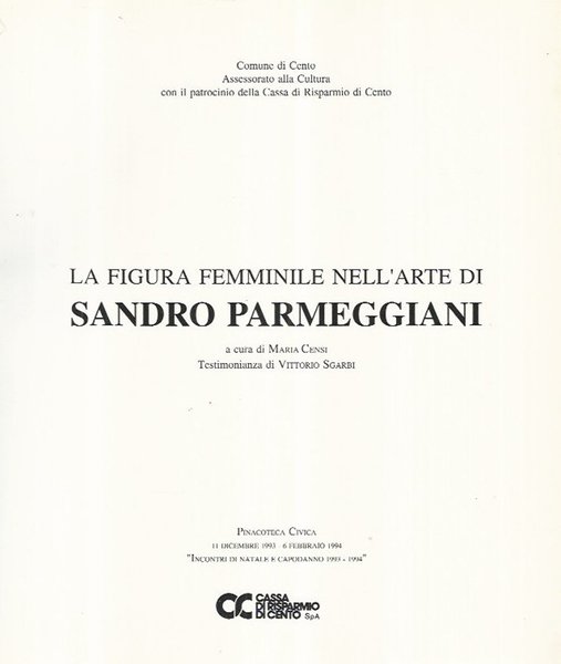 La figura femminile nell'Arte di Sandro Parmeggiani
