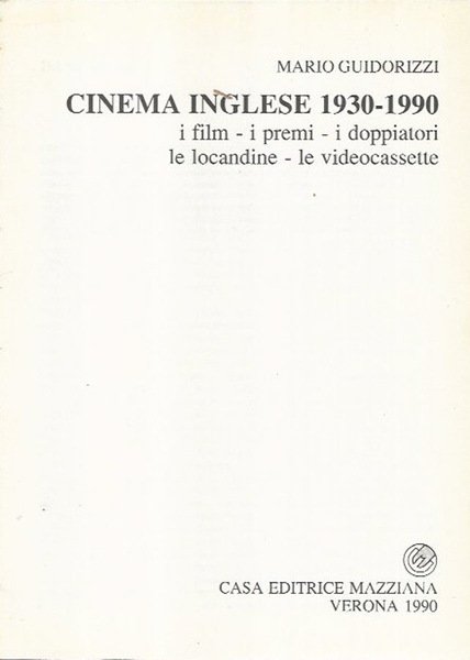 Cinema Inglese 1930-1990