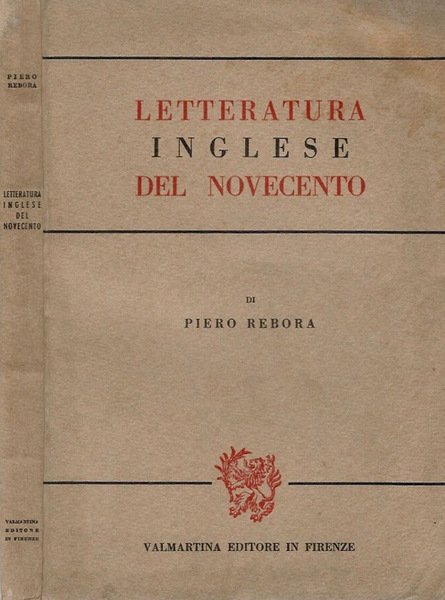 Letteratura inglese del novecento
