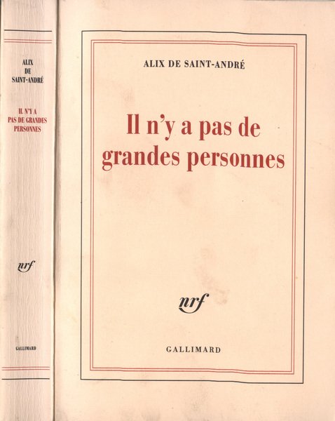 Il n' y a pas de grandes personnes