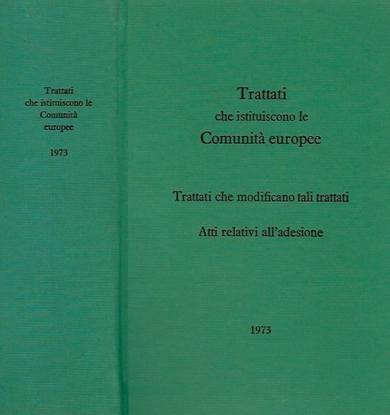 Trattati che istituiscono le Comunita europee | Immagine principale