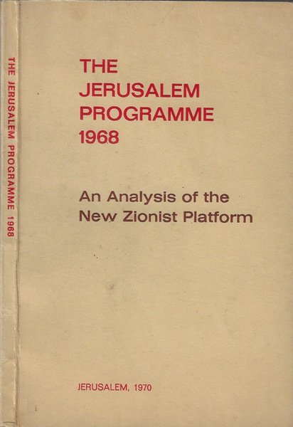 The Jerusalem programme 1968