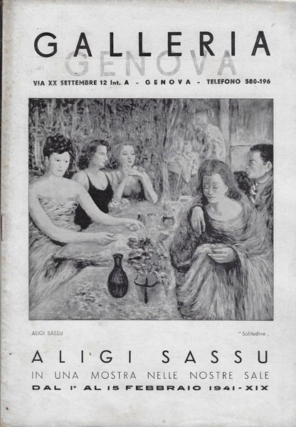 Aligi Sassu in una mostra nelle nostre sale dal 1° …