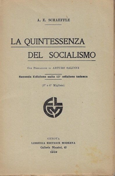 La quintessenza del socialismo