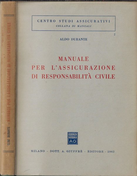 Manuale per l'assicurazione di responsabilità civile