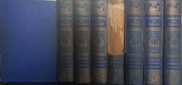 Enciclopedia dei ragazzi Vol II, III, V, VI, VII, IX, …