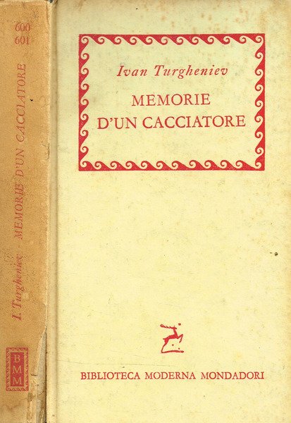 MEMORIE D'UN CACCIATORE