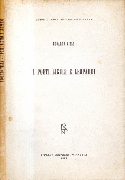 I poeti liguri e Leopardi | Immagine principale