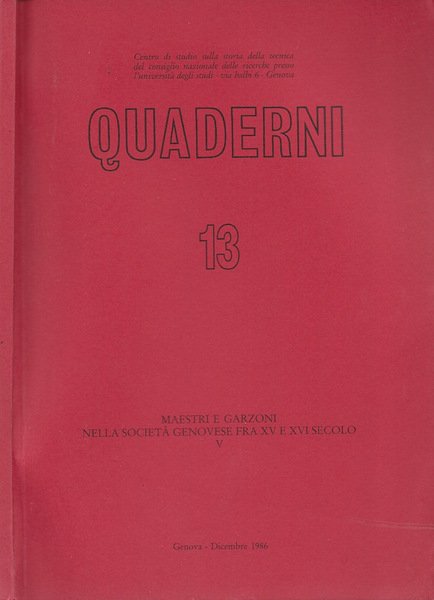 Quaderni del Centro di studio sulla storia della tecnica del …
