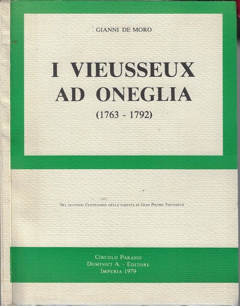 I Vieusseux ad Oneglia