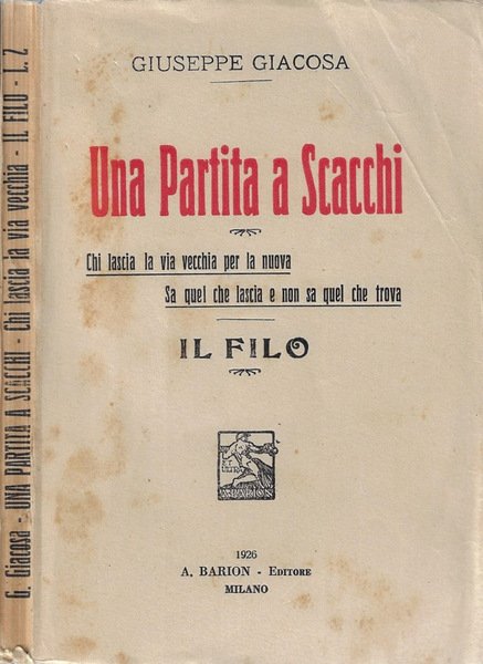 Una partita a scacchi