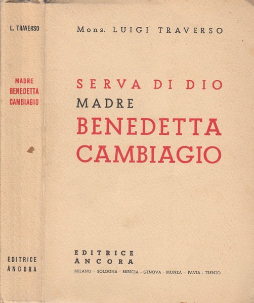 Madre Benedetta Cambiagio