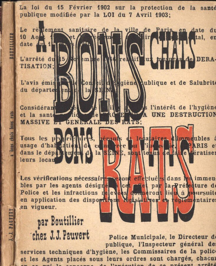 A bons chats, bons rats