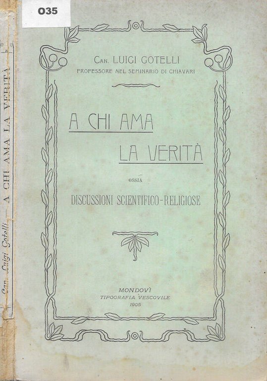 A chi ama la verità